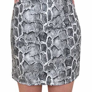 A Love Like You Snakeskin Mini Skirt